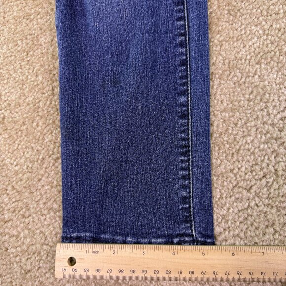 D Jeans Skinny Ankle Mid Rise Jeans Women's Size 6 Blue Denim Stretch E735 - Picture 11 of 12